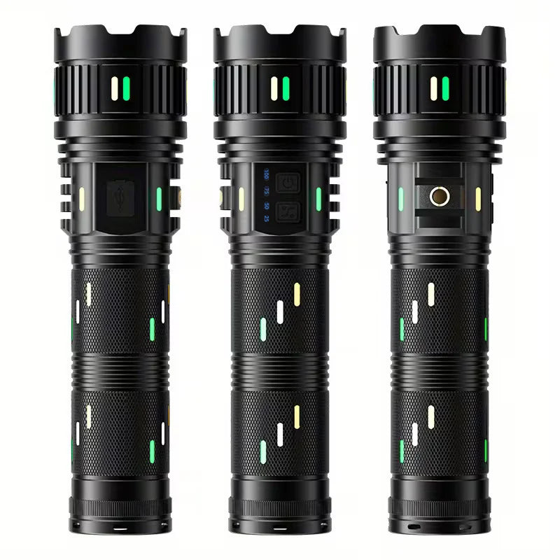 GHS Rechargeable Torch Flashlight