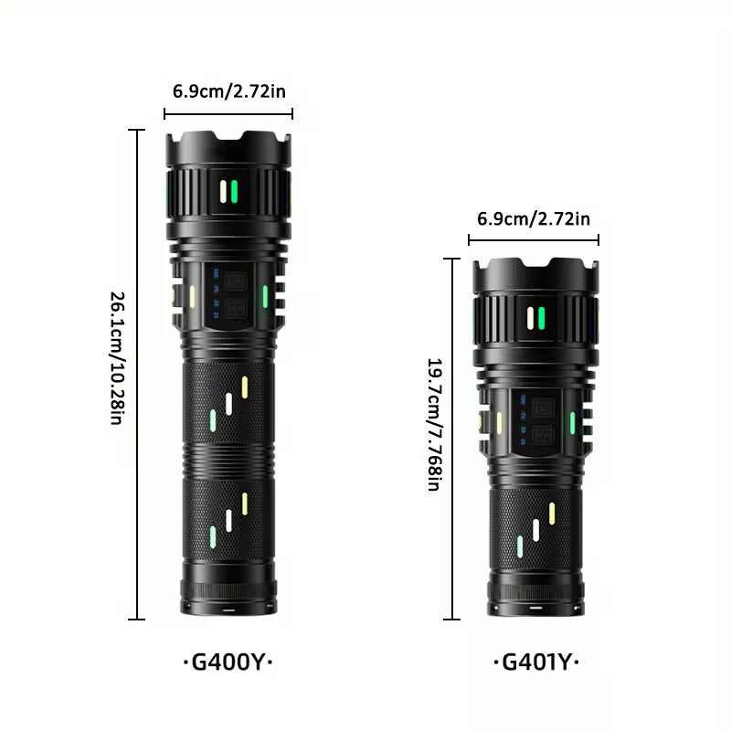 GHS Rechargeable Torch Flashlight